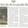 Extrait du Dauphiné Libéré du 28 novembre 2006