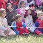 devant des enfants émus !