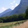 A gauche la montagne d'Uriol