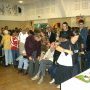 La foule se presse...