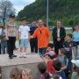 Remise des médailles.