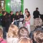 Chant par les collégiens