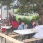 Repas avant la pétanque !