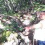 Au fond, la source Burdet