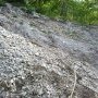 15 - Par endroits une partie de la montagne est descendue avec le Rif Talon