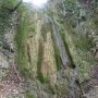 La première cascade du ruisseau de Bessat